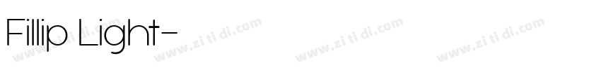 Fillip Light字体转换 Fillip Light字体转换